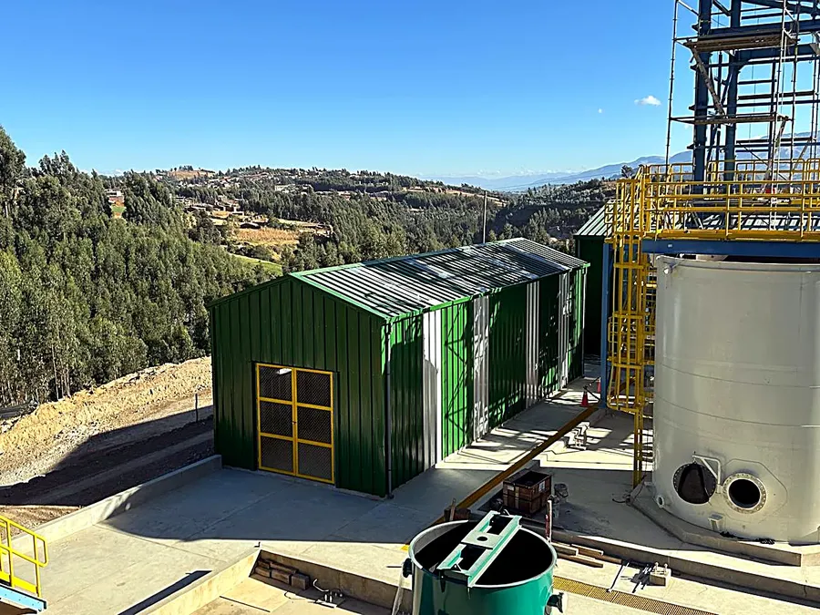 Fotografía del proyecto Almacén de floculantes
