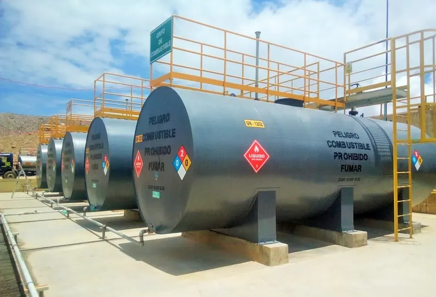 Fotografía del proyecto Mantenimiento de tanques de combustible
